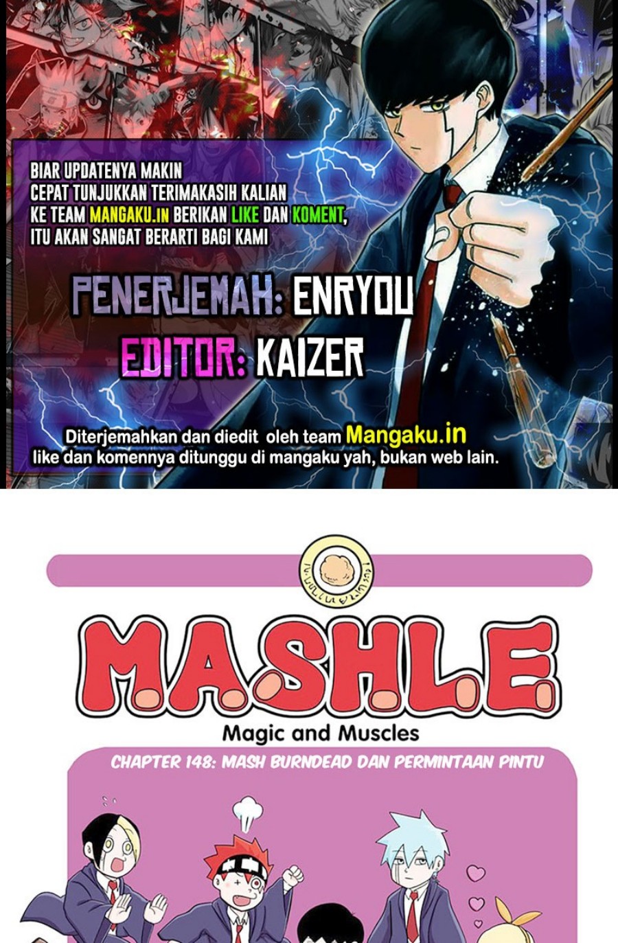 Mashle: Magic and Muscles chapter 148